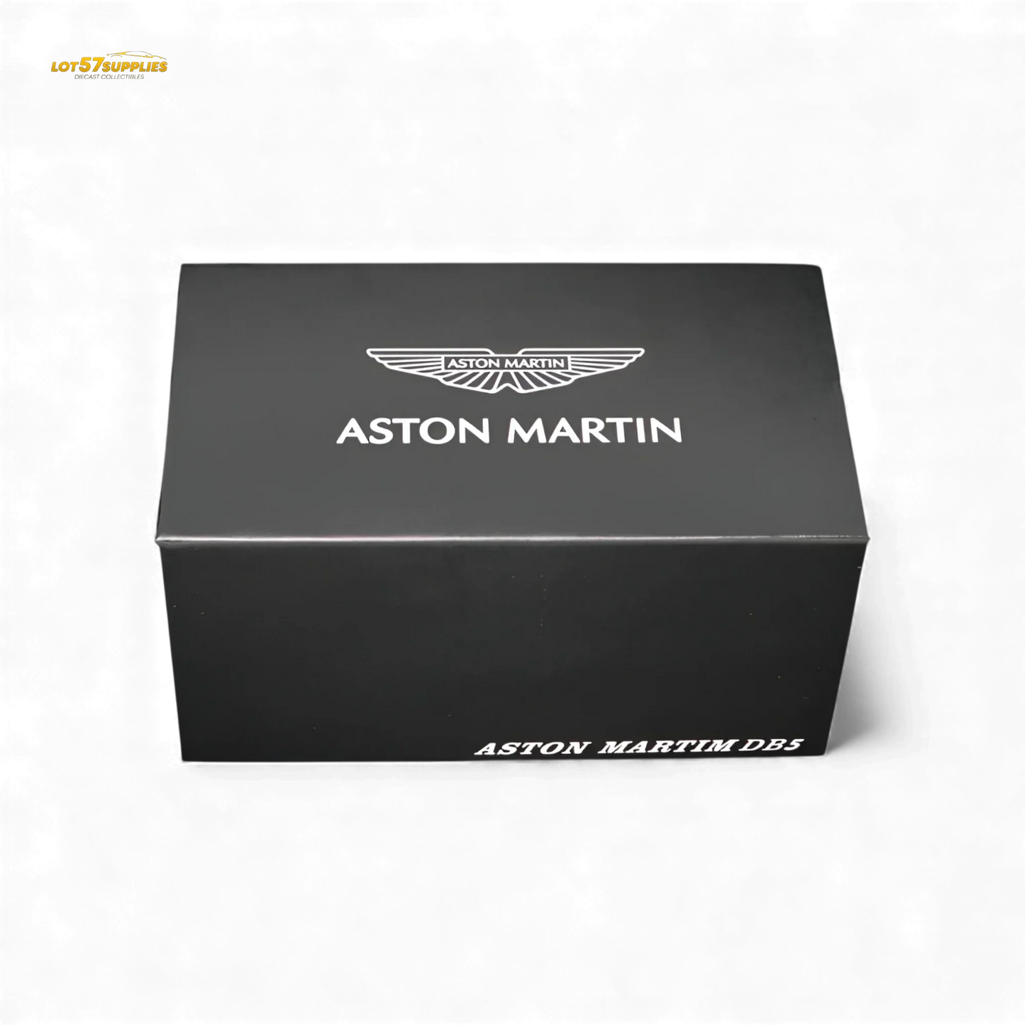 (Pre-Order) Aston Martin DB5 High Gloss Silver Figurine Ver 1:64 - ToylandEU