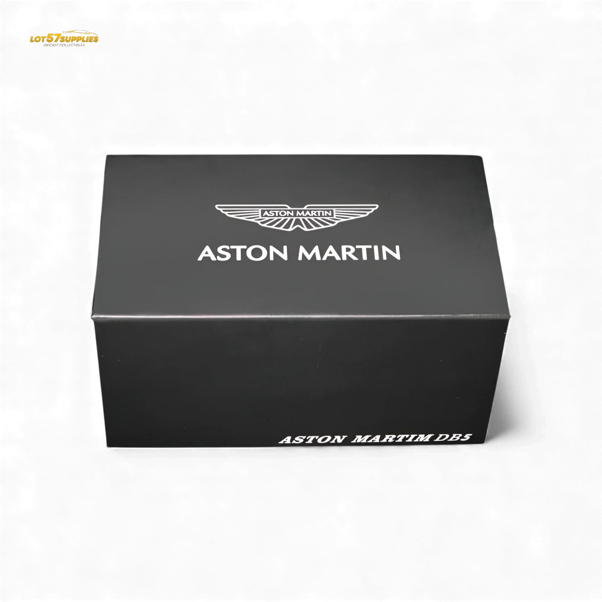 (Pre-Order) Aston Martin DB5 High Gloss Silver Figurine Ver 1:64 - ToylandEU