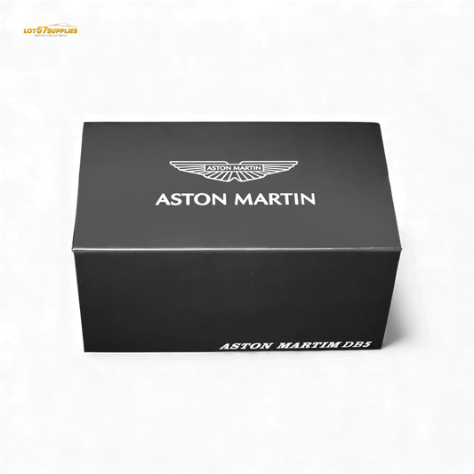 (Pre-Order) Aston Martin DB5 High Gloss Silver Figurine Ver 1:64 - ToylandEU