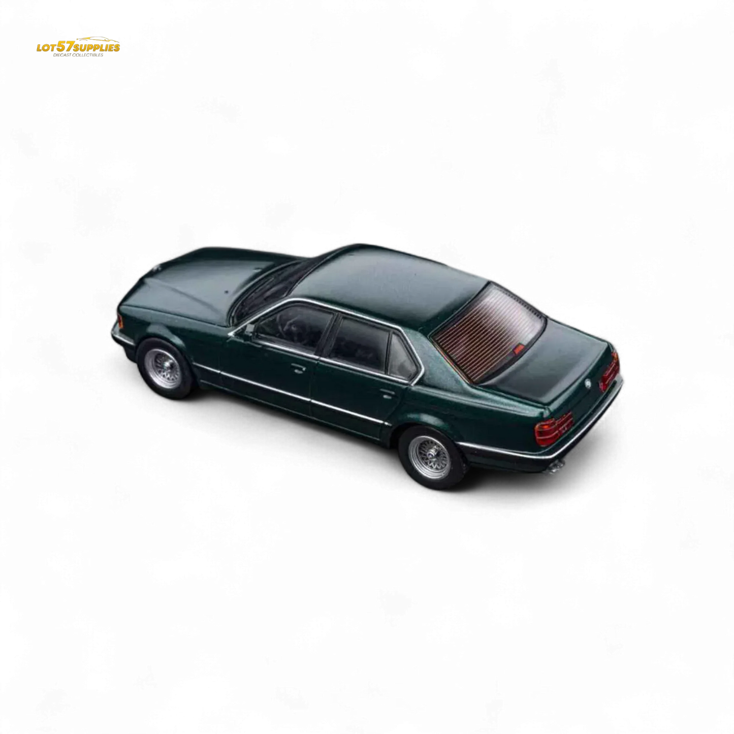 DCM BMW E32 7-Series Diecast 1-64 Oxford Green Preorder - ToylandEU