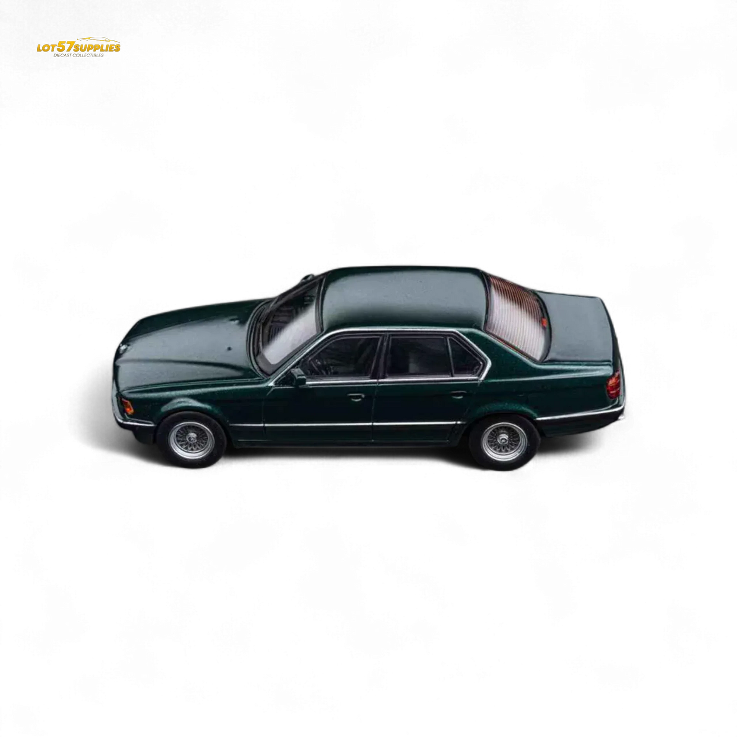 DCM BMW E32 7-Series Diecast 1-64 Oxford Green Preorder - ToylandEU