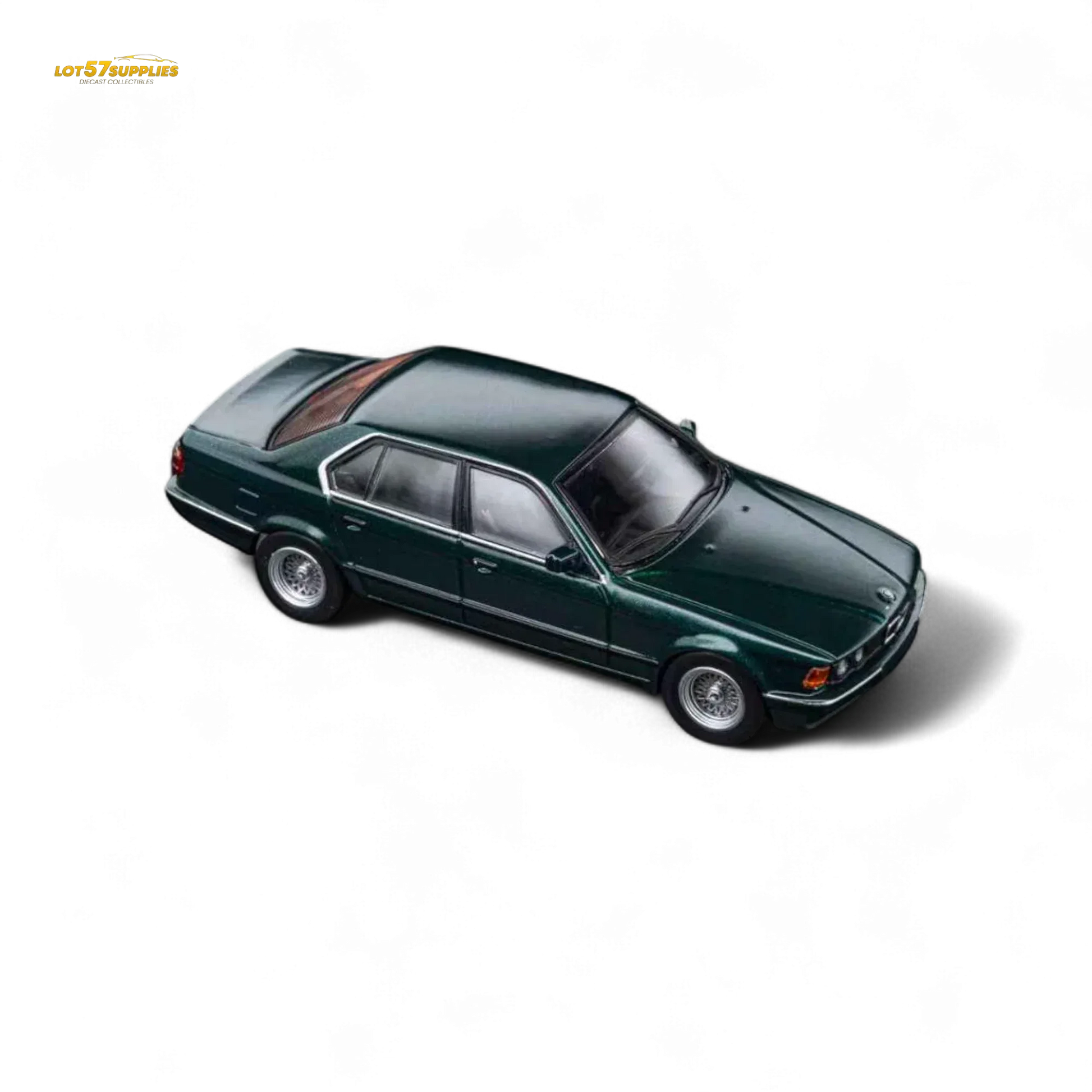 DCM BMW E32 7-Series Diecast 1-64 Oxford Green Preorder - ToylandEU
