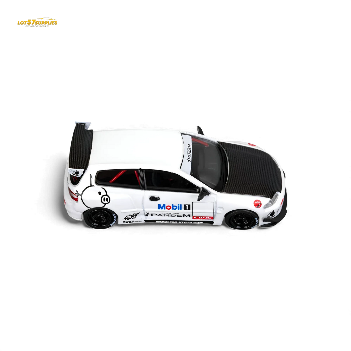 (Pre-Order) Et Model Honda Civic EG6 Mobil 1 Livery 1:64 - ToylandEU