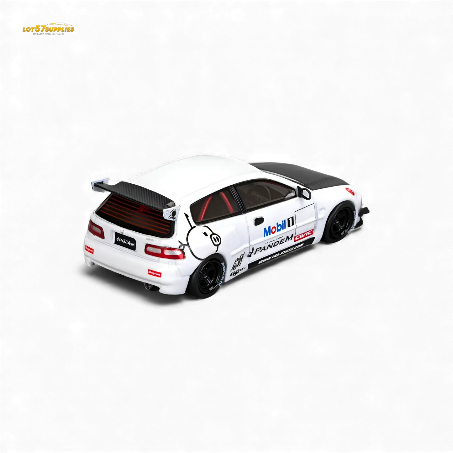 (Pre-Order) Et Model Honda Civic EG6 Mobil 1 Livery 1:64 - ToylandEU
