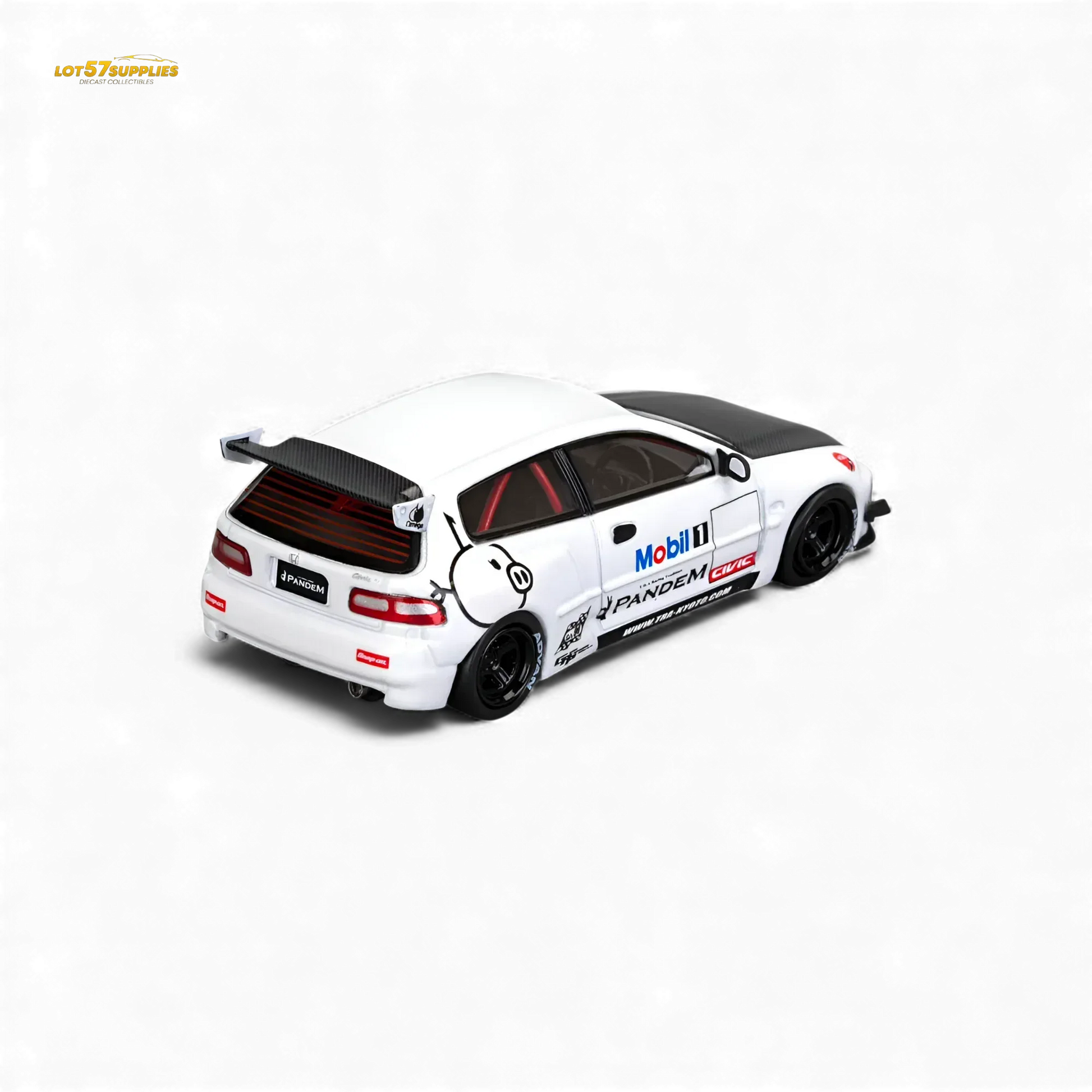 (Pre-Order) Et Model Honda Civic EG6 Mobil 1 Livery 1:64 - ToylandEU