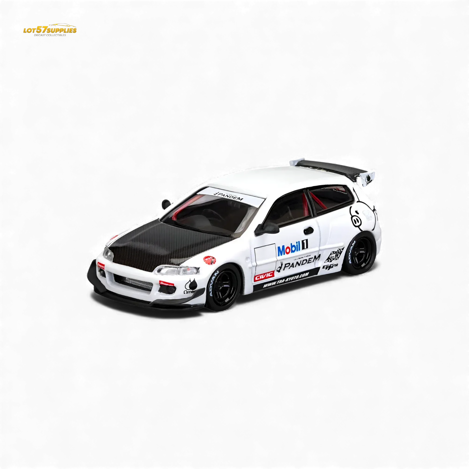 (Pre-Order) Et Model Honda Civic EG6 Mobil 1 Livery 1:64 - ToylandEU
