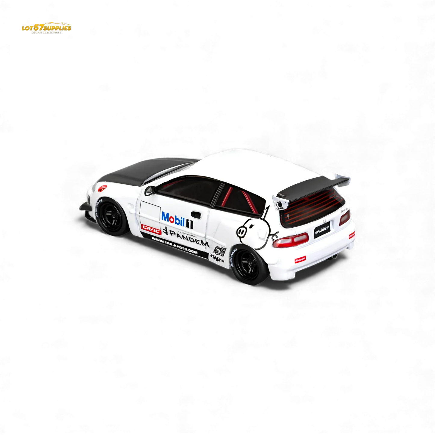 (Pre-Order) Et Model Honda Civic EG6 Mobil 1 Livery 1:64 - ToylandEU