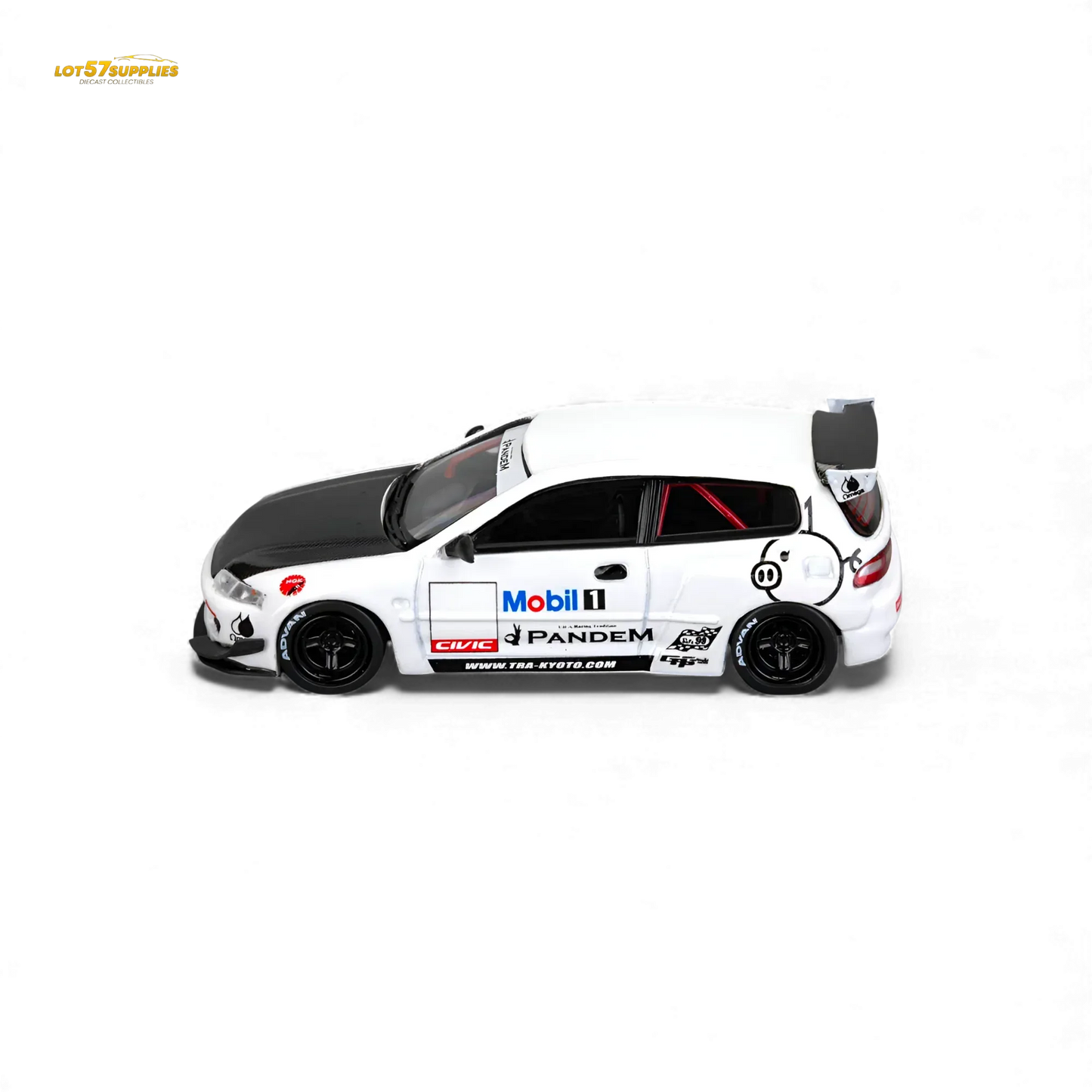 (Pre-Order) Et Model Honda Civic EG6 Mobil 1 Livery 1:64 - ToylandEU