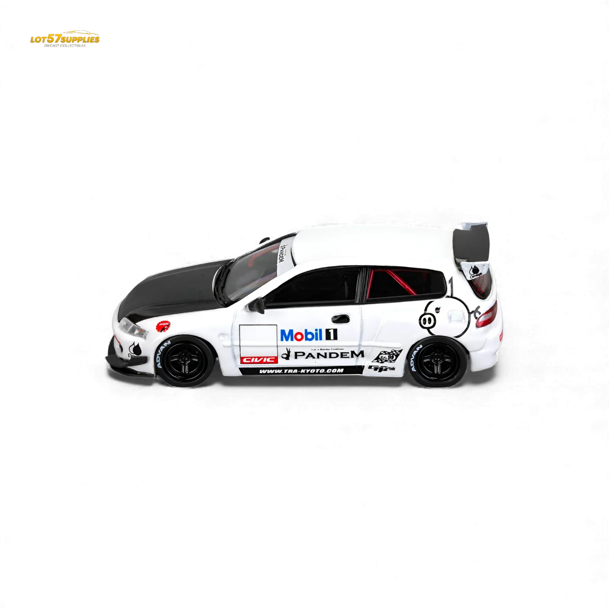 (Pre-Order) Et Model Honda Civic EG6 Mobil 1 Livery 1:64 - ToylandEU