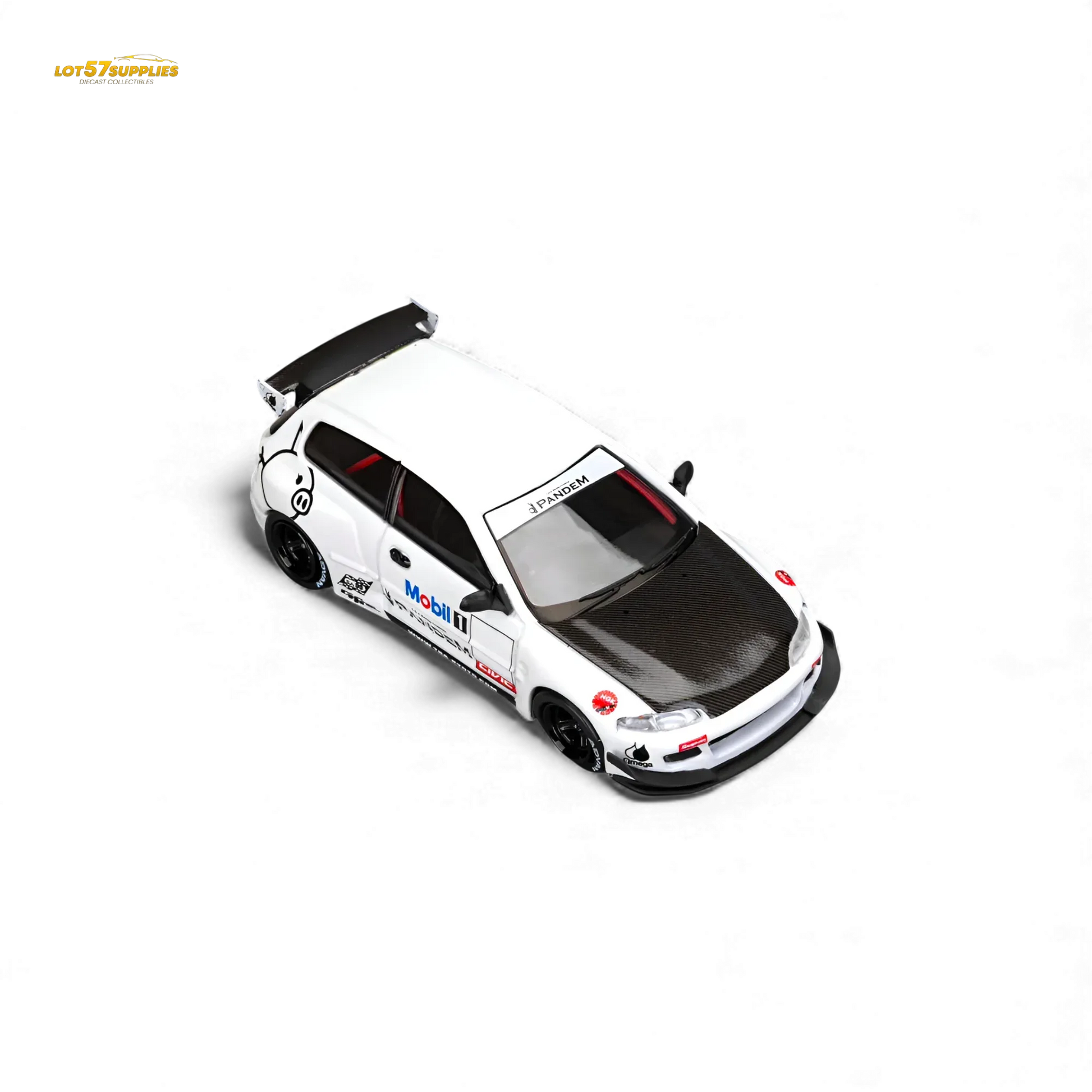 (Pre-Order) Et Model Honda Civic EG6 Mobil 1 Livery 1:64 - ToylandEU