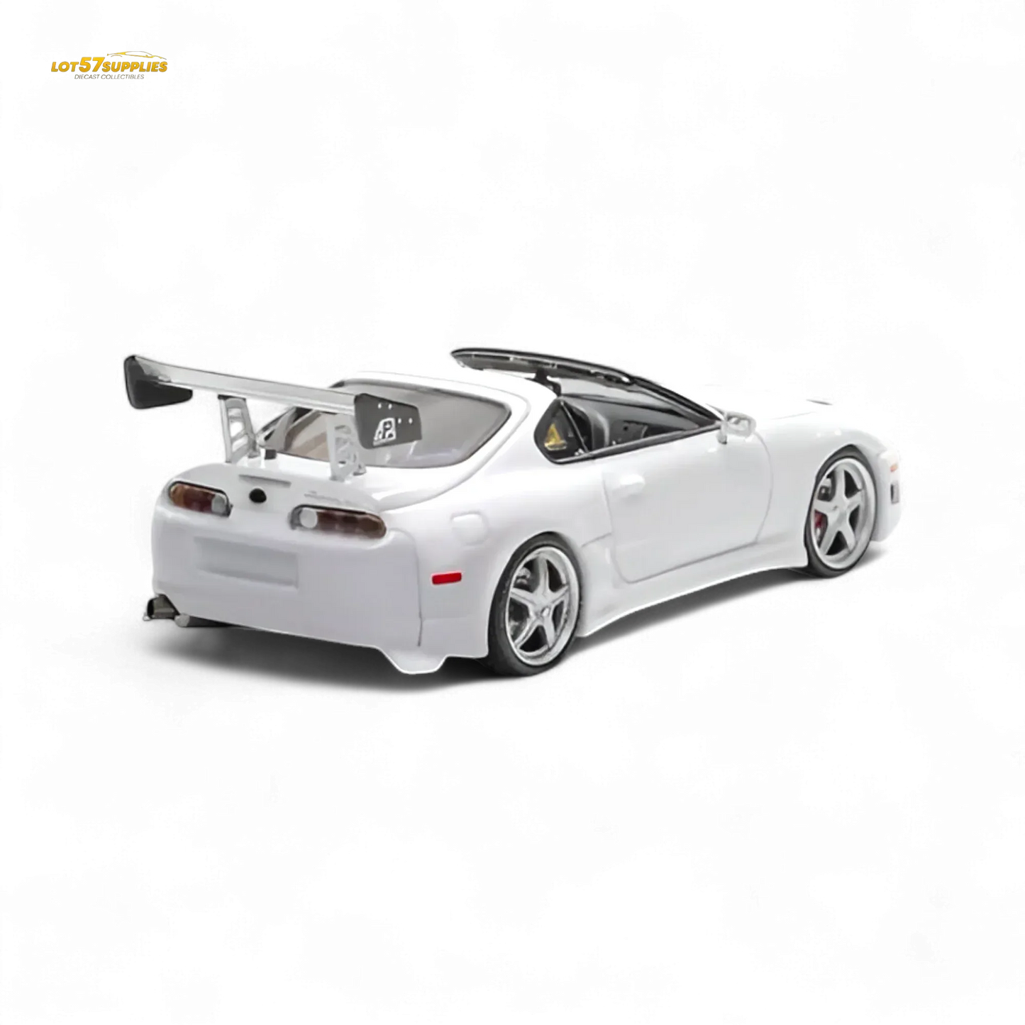 (Pre-Order) Fast Speed Supra Targa White 1:64 - ToylandEU