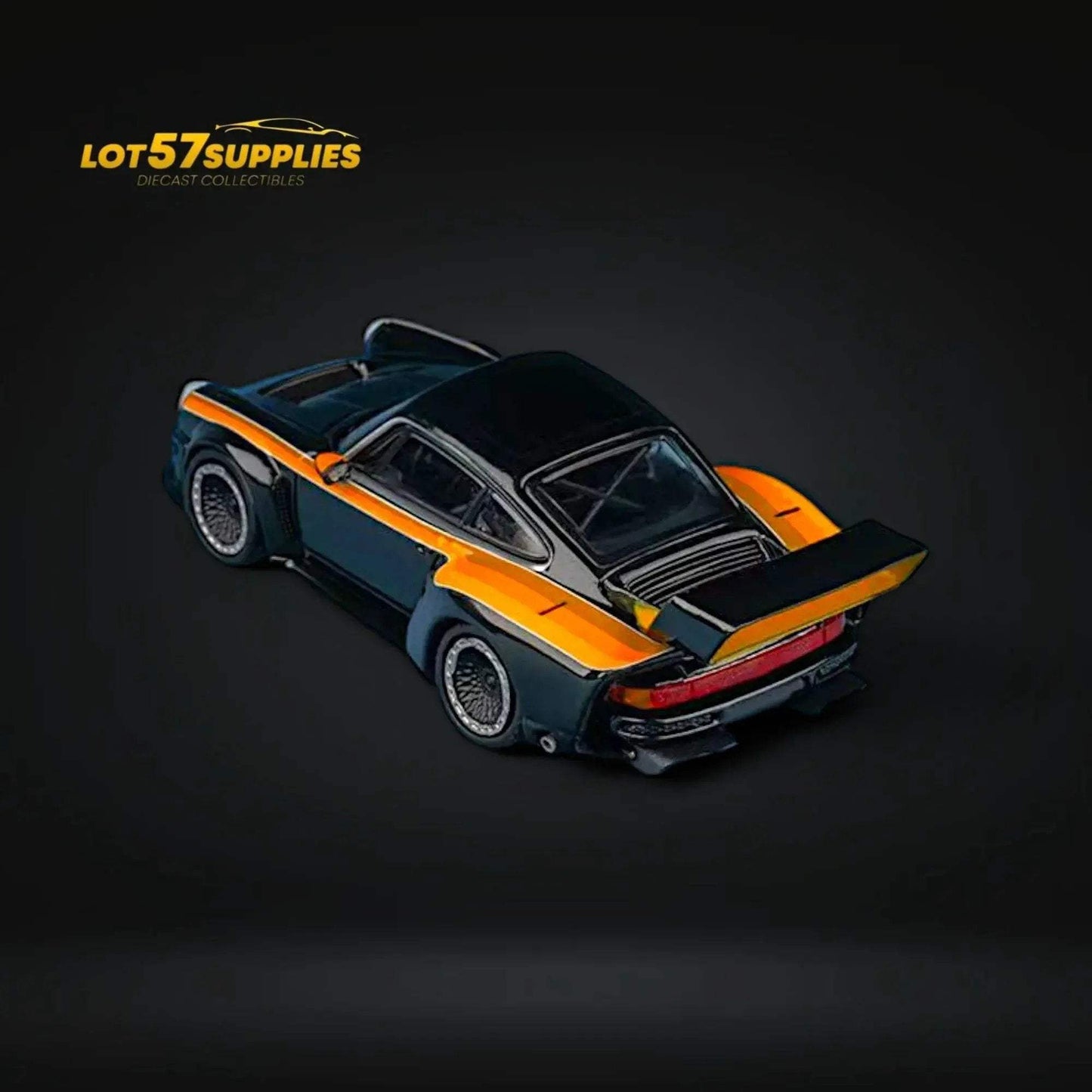 (Pre-Order) Findclassically Singer DLS Turbo High Tail Black Pearl Track Version 1:64 - ToylandEU