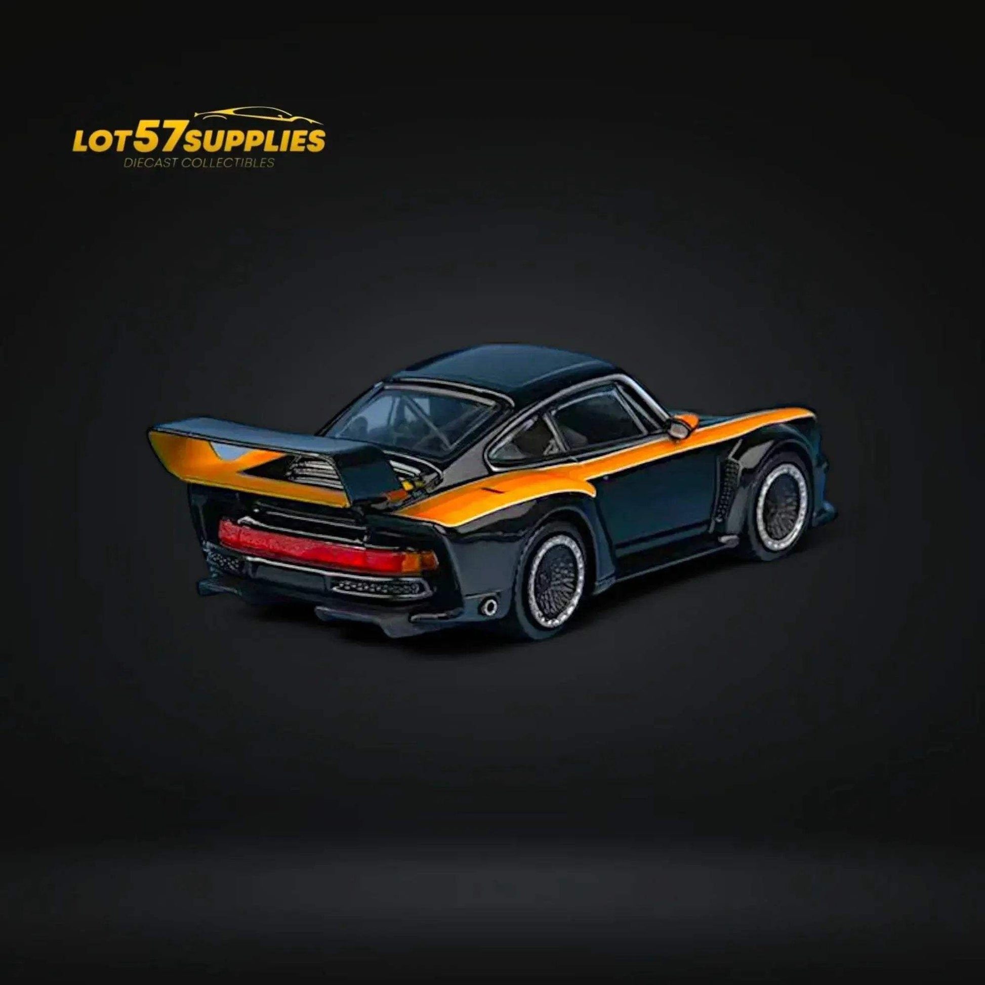 (Pre-Order) Findclassically Singer DLS Turbo High Tail Black Pearl Track Version 1:64 - ToylandEU