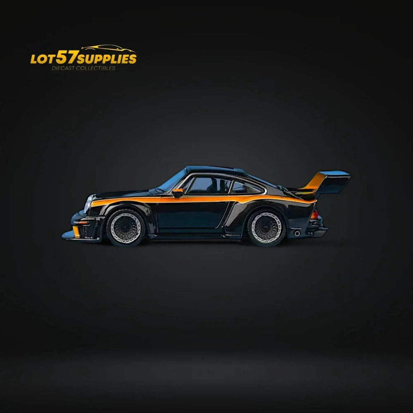 (Pre-Order) Findclassically Singer DLS Turbo High Tail Black Pearl Track Version 1:64 - ToylandEU