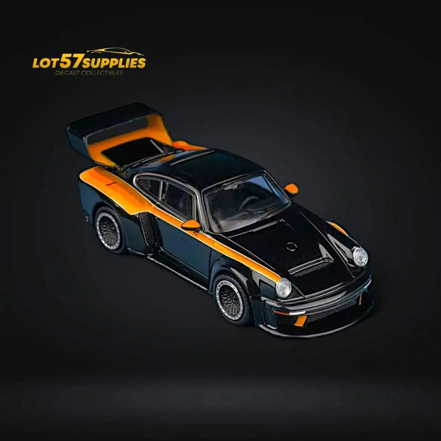 (Pre-Order) Findclassically Singer DLS Turbo High Tail Black Pearl Track Version 1:64 - ToylandEU