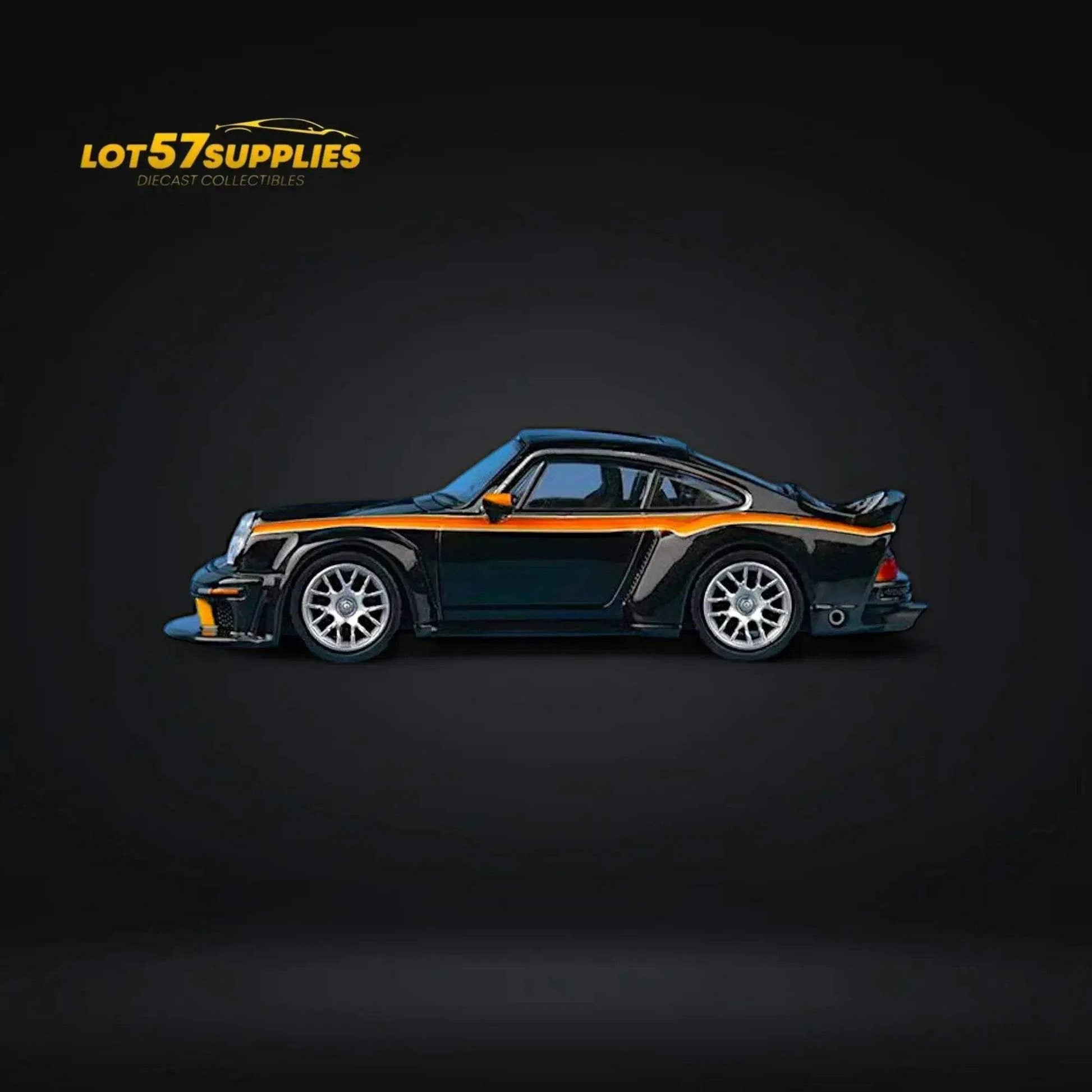 (Pre-Order) Findclassically Singer DLS Turbo Low Tail Black Pearl Road Version 1:64 - ToylandEU