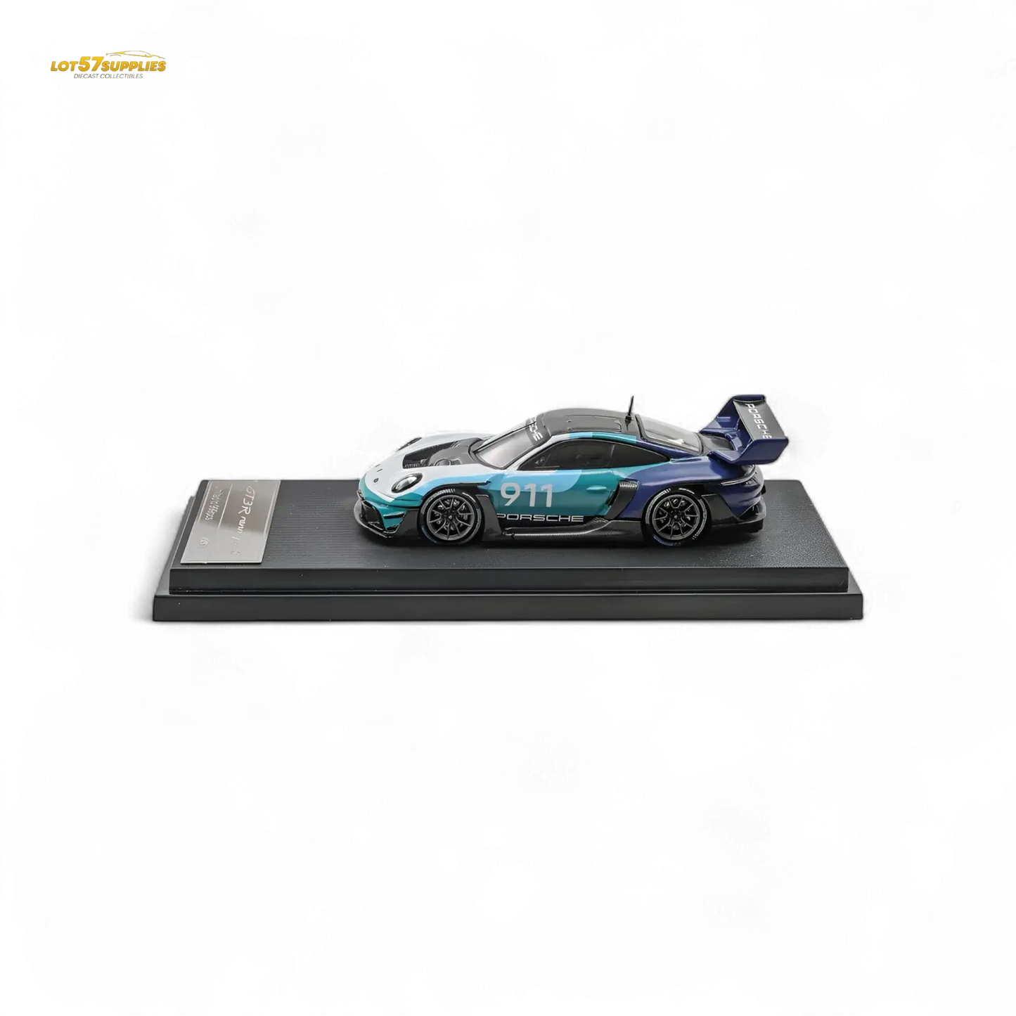 Porsche 911 GT3 R Premium Diecast Rennsport Edition Blue White - ToylandEU