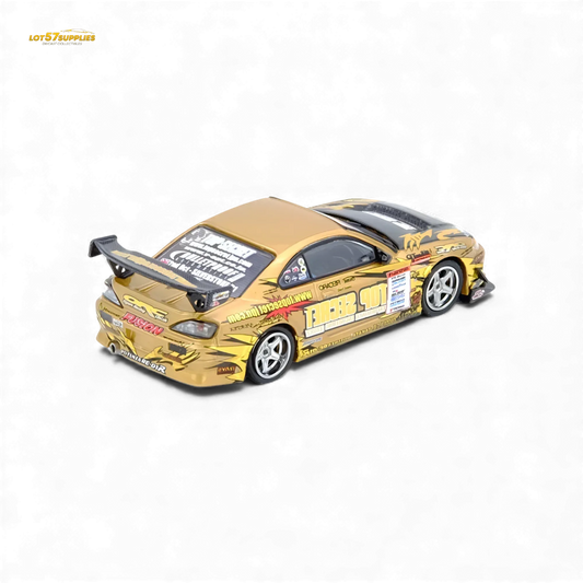 Inno64 Top Secret Silvia S15 Diecast Gold 1 64 Champion - ToylandEU