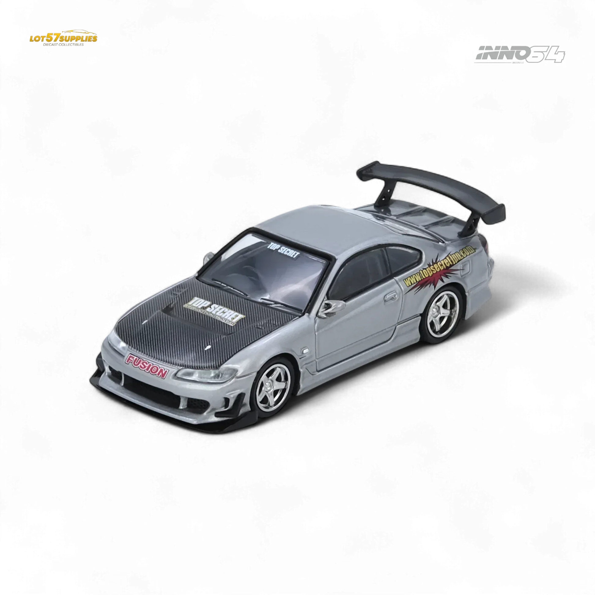 Nissan Silvia S15 Diecast 1 64 Scale With Opening Doors - ToylandEU