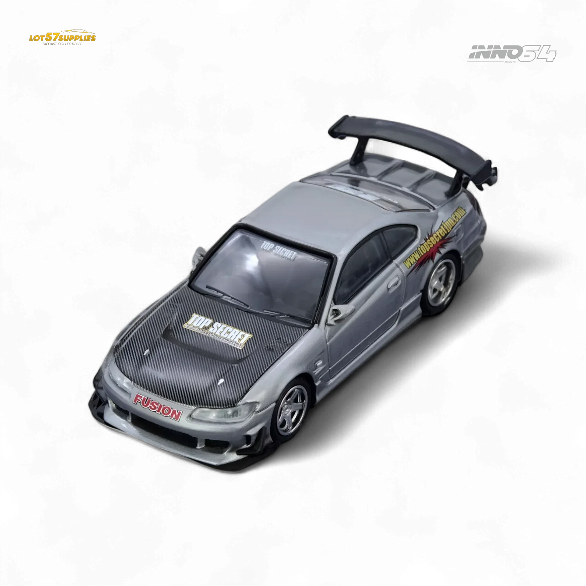 Nissan Silvia S15 Diecast 1 64 Scale With Opening Doors - ToylandEU
