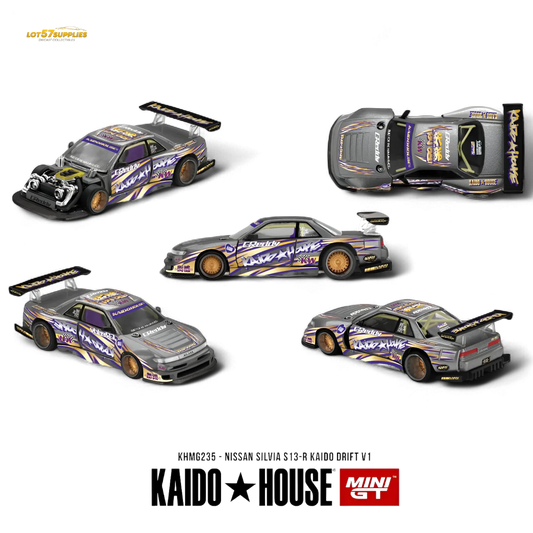 (Pre-Order) KAIDO Nissan Silvia S13-R 1:64 - ToylandEU