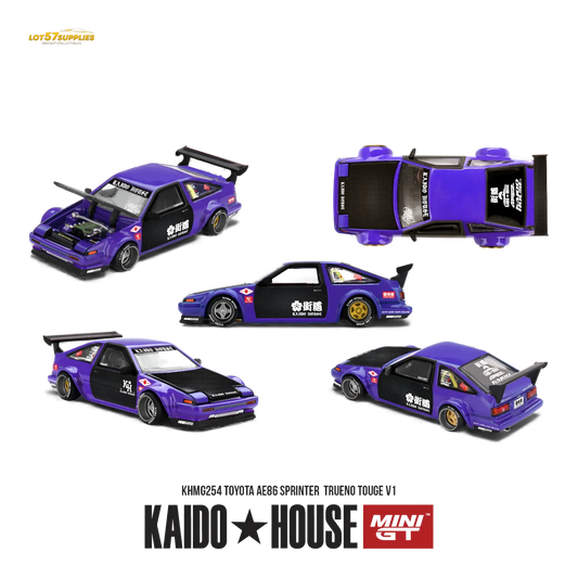 (Pre-Order) Kaido House Toyota AE86 Sprinter Trueno 1:64 - ToylandEU