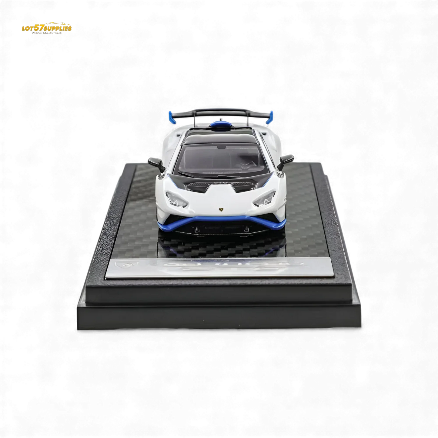 Lamborghini Huracan STO Diecast 1 64 Model Car White Preorder - ToylandEU