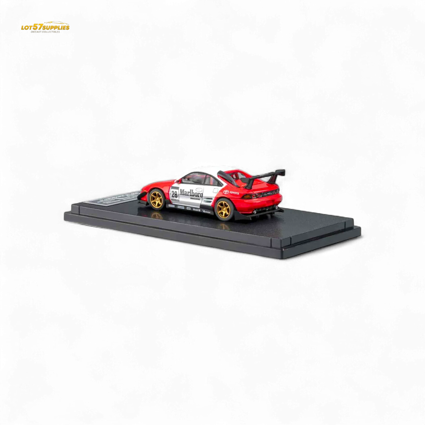 Diecast Toyota MR2 MicroTurbo 1To64 Flip Headlights Marlboro Livery - ToylandEU