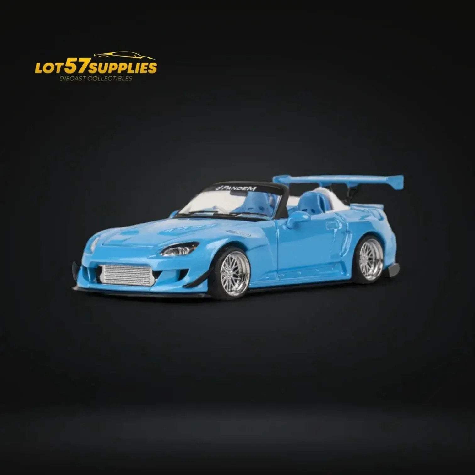 (Pre-Order) Microturbo S2000 Custom Rocket Bunny in Metallic Blue 1:64 - ToylandEU
