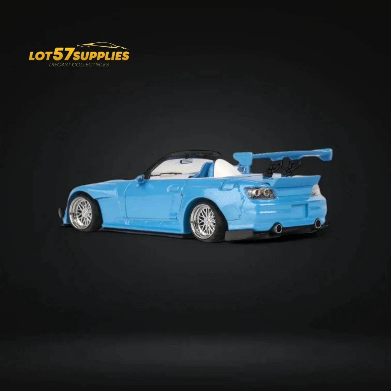 (Pre-Order) Microturbo S2000 Custom Rocket Bunny in Metallic Blue 1:64 - ToylandEU