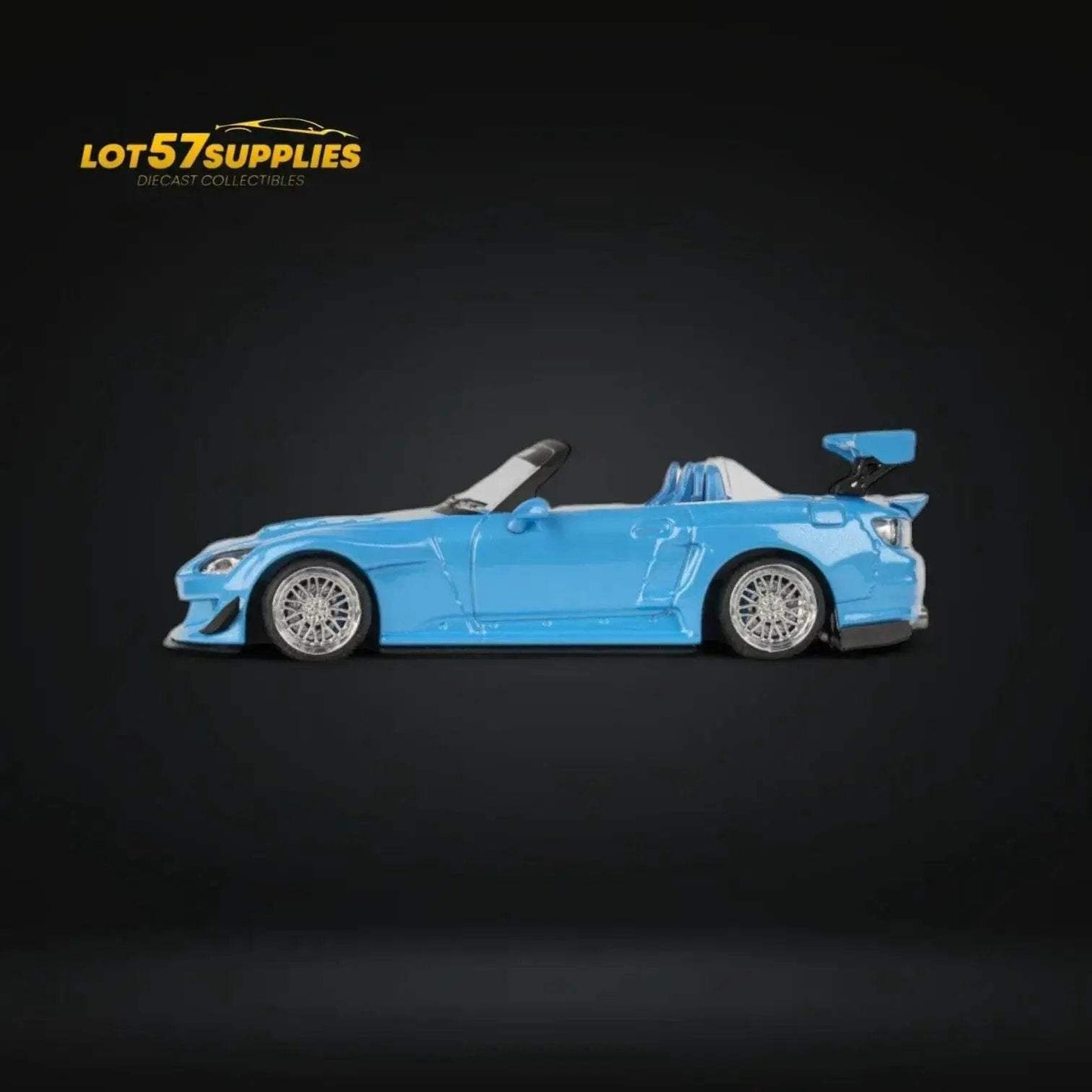 (Pre-Order) Microturbo S2000 Custom Rocket Bunny in Metallic Blue 1:64 - ToylandEU