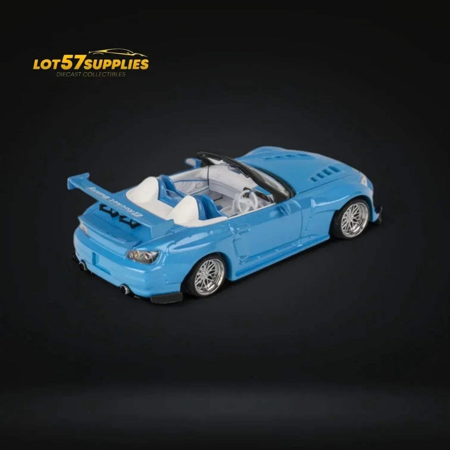 (Pre-Order) Microturbo S2000 Custom Rocket Bunny in Metallic Blue 1:64 - ToylandEU
