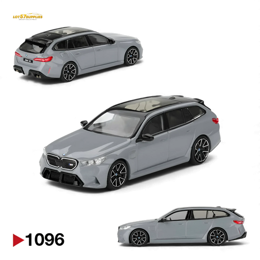 Mini GT BMW M5 Touring Diecast Model Brooklyn Grey Preorder - ToylandEU
