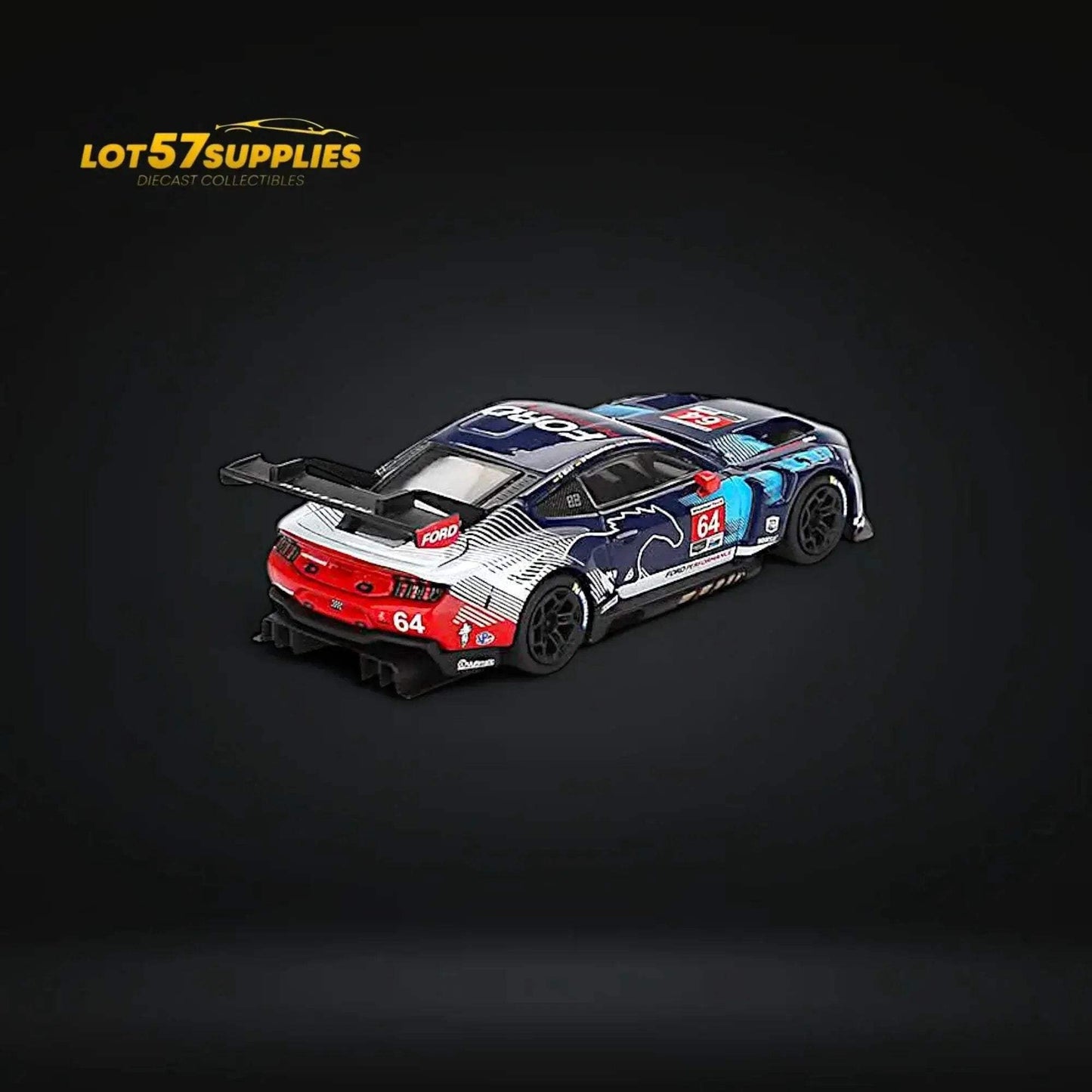 (Pre-Order) Mini-GT Ford Mustang GT3 #64 FMM 2024 IMSA Daytona 24 Hrs #898 1:64 - ToylandEU