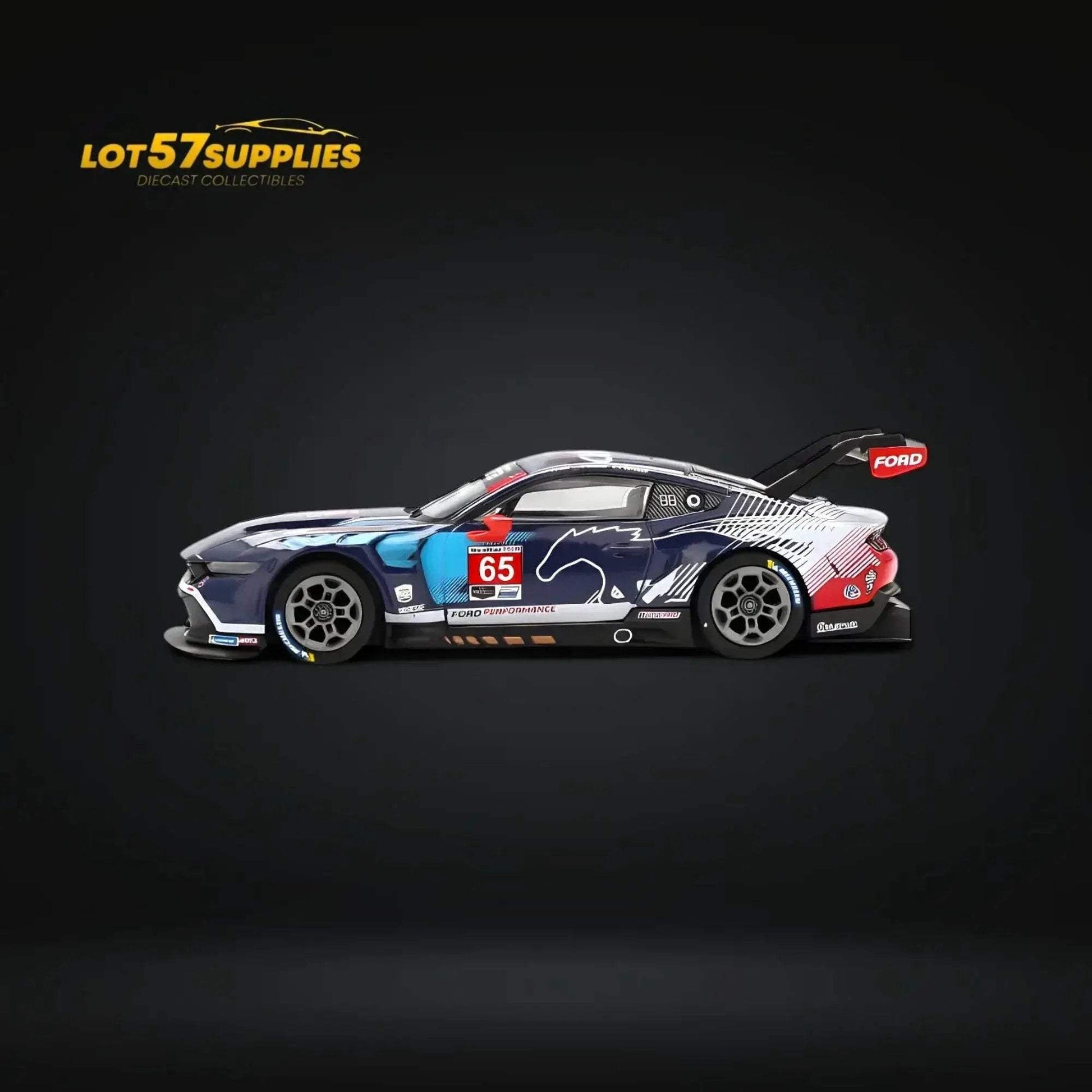 (Pre-Order) Mini-GT Ford Mustang GT3 #65 2024 IMSA Daytona 24 Hrs #1012 1:64 - ToylandEU