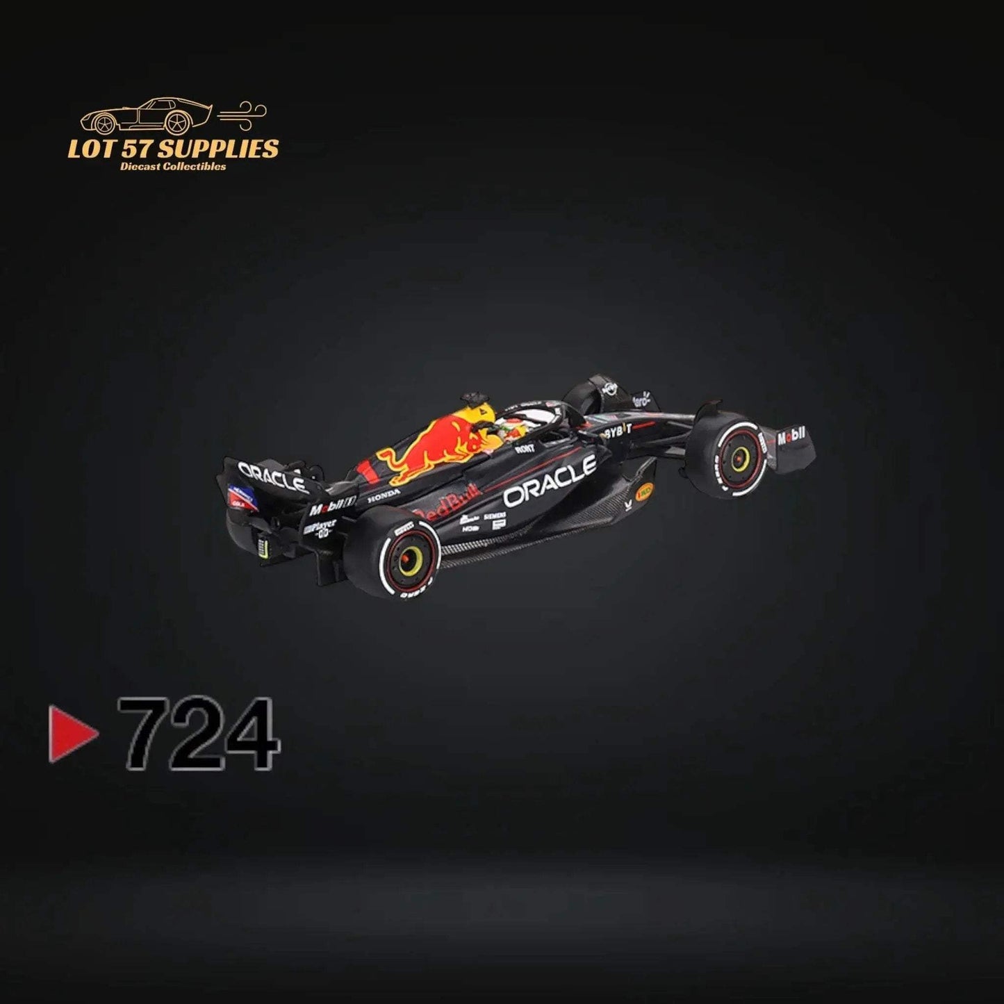 (Pre-Order) Mini-GT Oracle Red Bull Racing RB19 #1 Max Verstappen 2023 F1 2023 Bahrain GP Winner #724 1:64 MGT00724 - ToylandEU