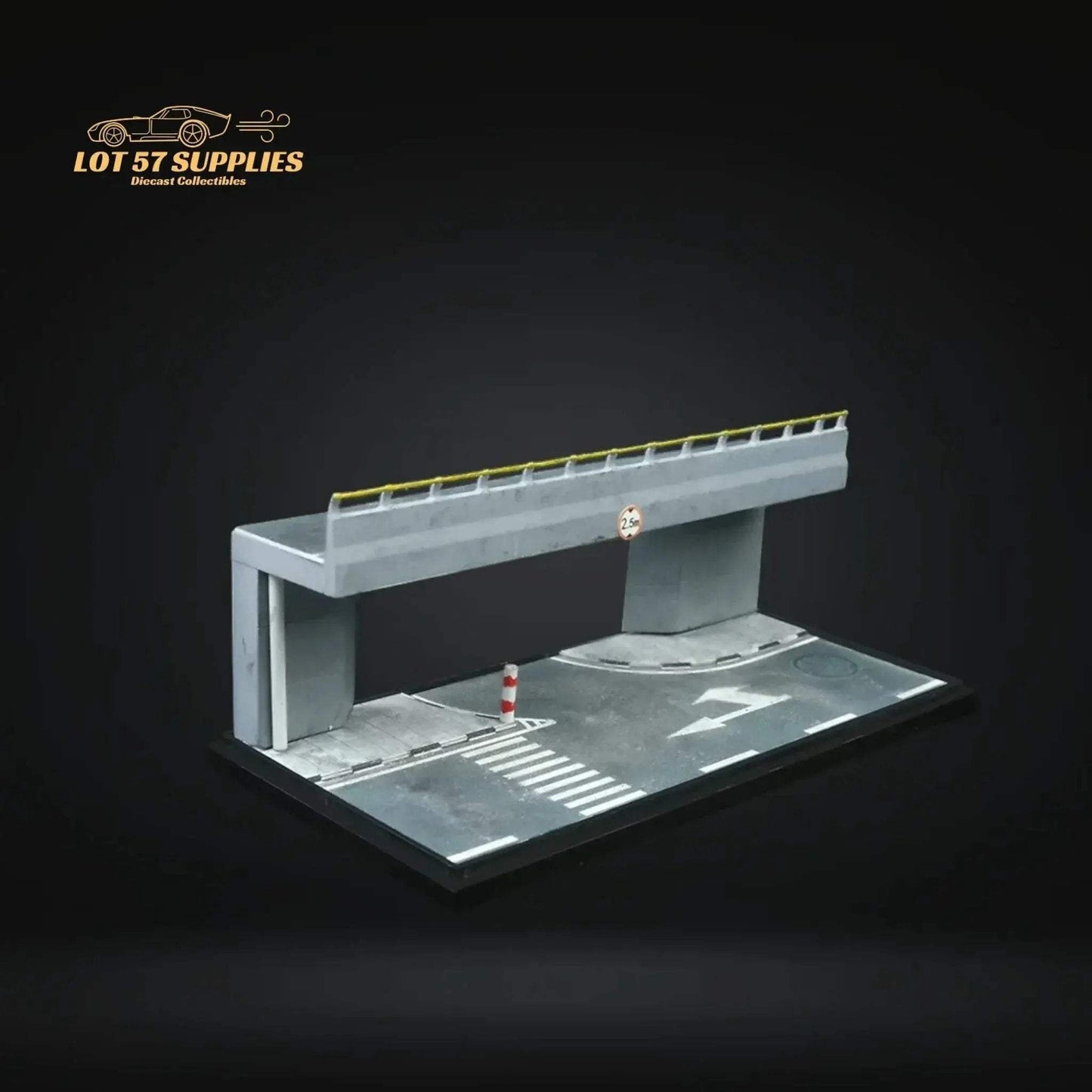 (Pre-Order) MoreArt OVERPASS SCENE MODEL Diorama Scene 1:64 MO901302 - ToylandEU