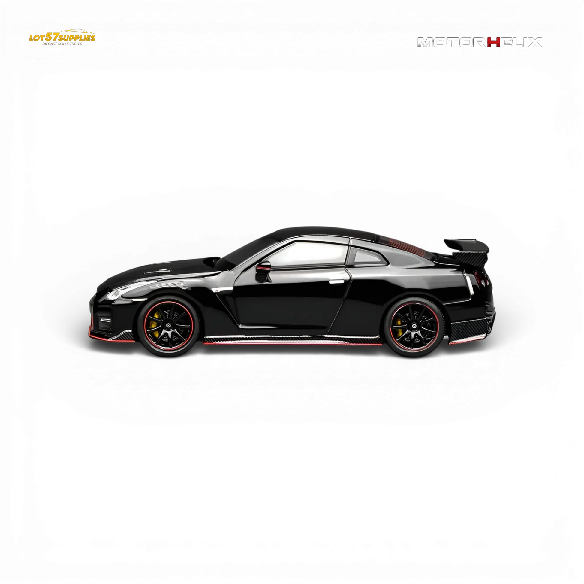 Officially Licensed Nissan GT-R NISMO 1:64 Diecast Model Meteor Black - ToylandEU