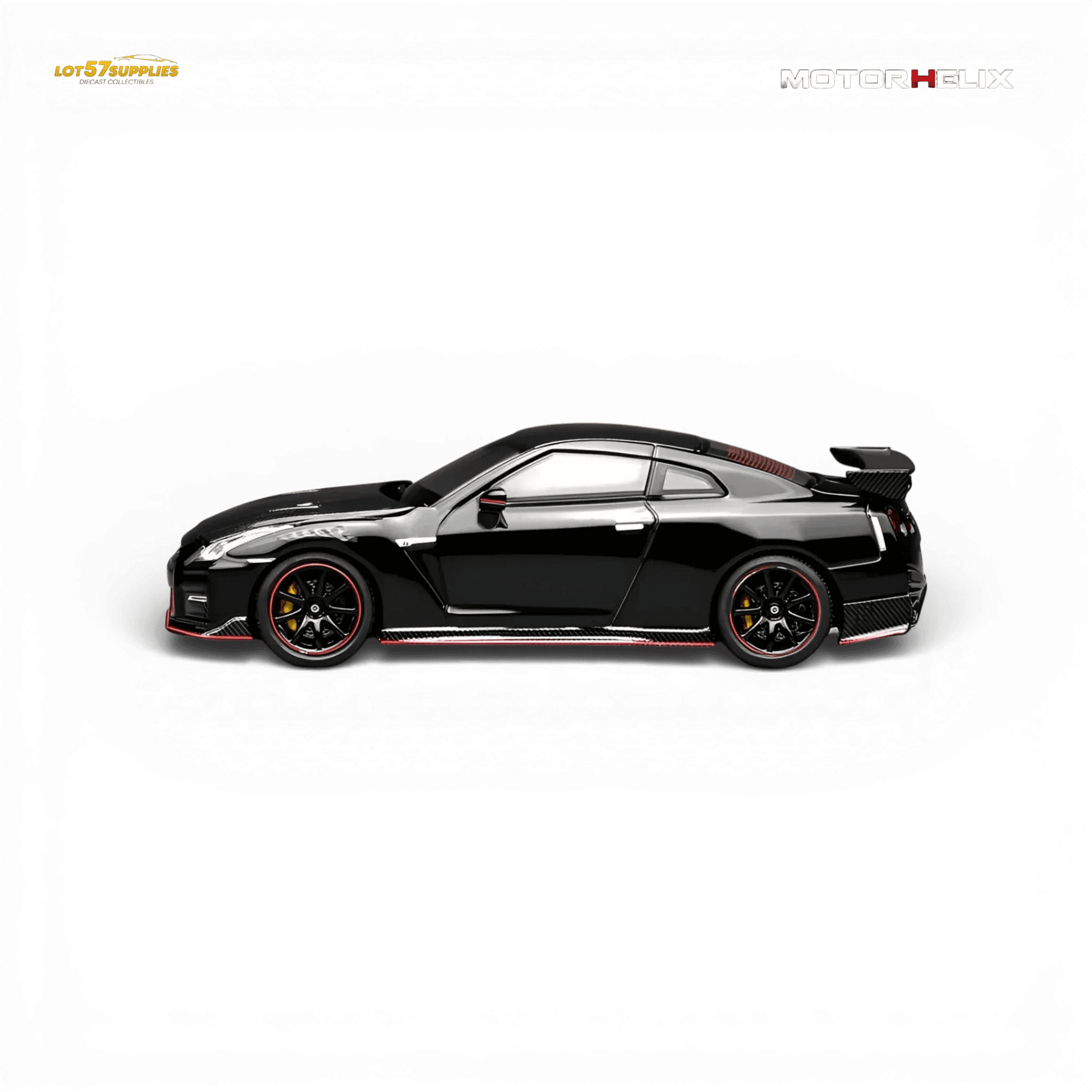 Officially Licensed Nissan GT-R NISMO 1:64 Diecast Model Meteor Black - ToylandEU