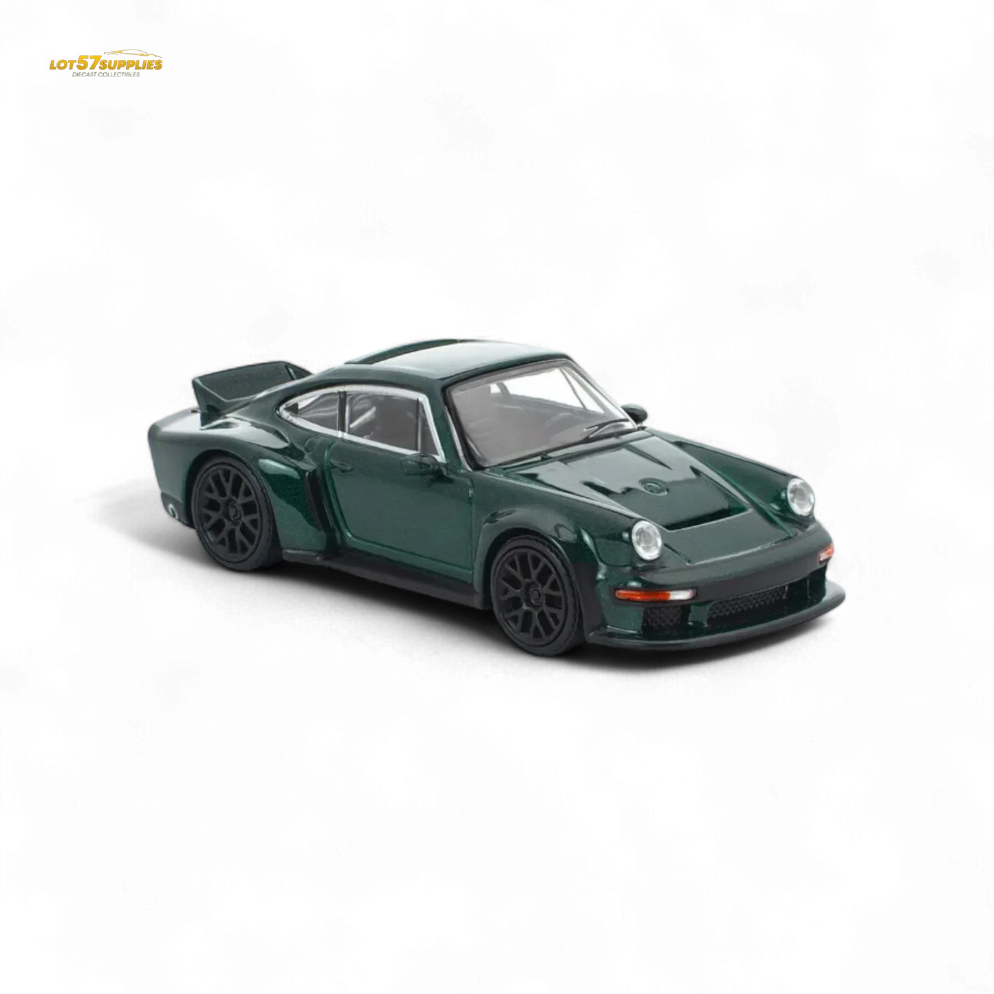 (Pre-Order) poprace SINGER DLS TURBO (ROAD) - GREEN 1/64 - ToylandEU