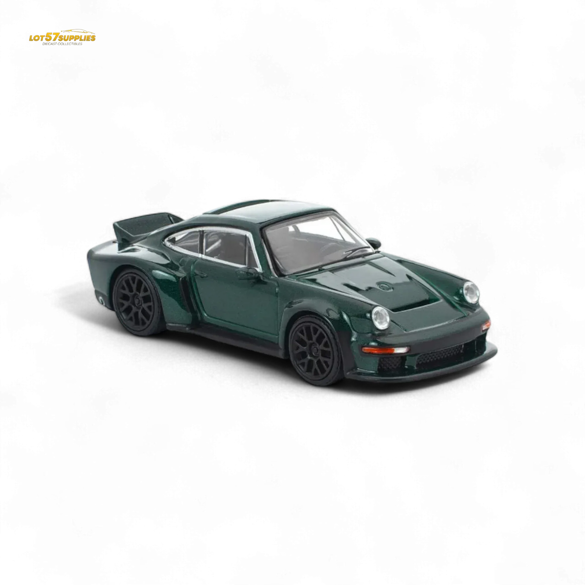 (Pre-Order) poprace SINGER DLS TURBO (ROAD) - GREEN 1/64 - ToylandEU