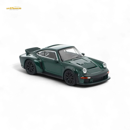 (Pre-Order) poprace SINGER DLS TURBO (ROAD) - GREEN 1/64 - ToylandEU