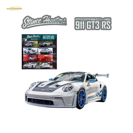 Porsche 911 GT3 RS Diecast White Model Preorder Limited Edition - ToylandEU
