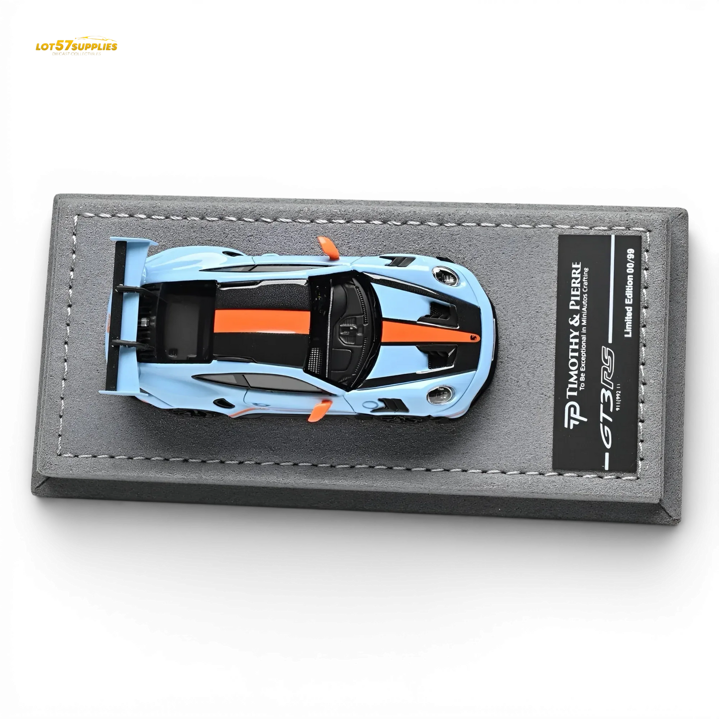 Porsche 911 GT3 RS Gulf Limited Edition Resin Model - ToylandEU