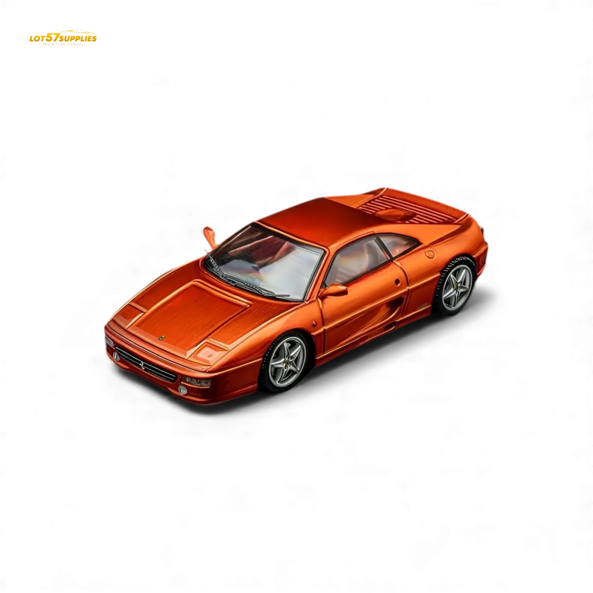 Ferrari F355 Diecast Challenge Metallic Orange Scale 1 To 64 - ToylandEU