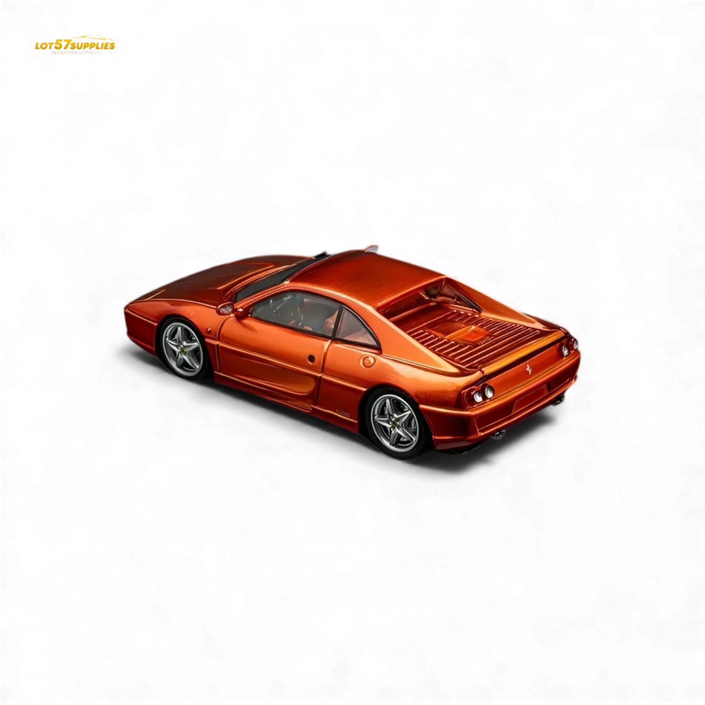 Ferrari F355 Diecast Challenge Metallic Orange Scale 1 To 64 - ToylandEU