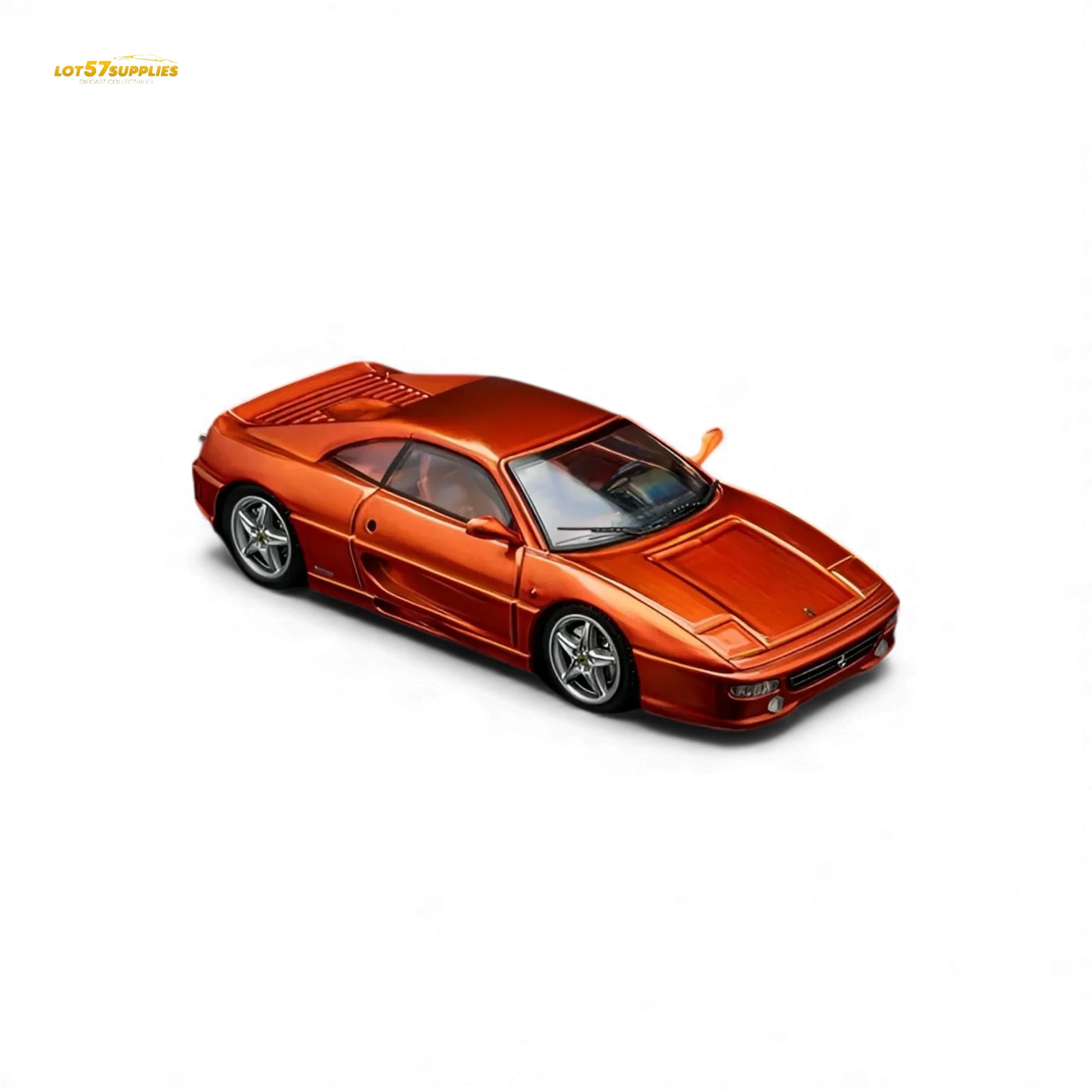 Ferrari F355 Diecast Challenge Metallic Orange Scale 1 To 64 - ToylandEU