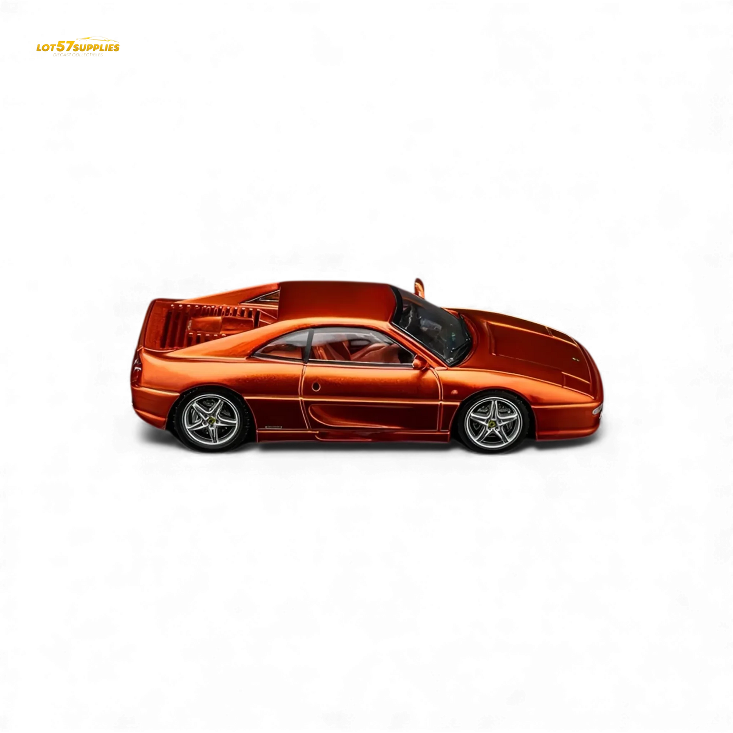 Ferrari F355 Diecast Challenge Metallic Orange Scale 1 To 64 - ToylandEU