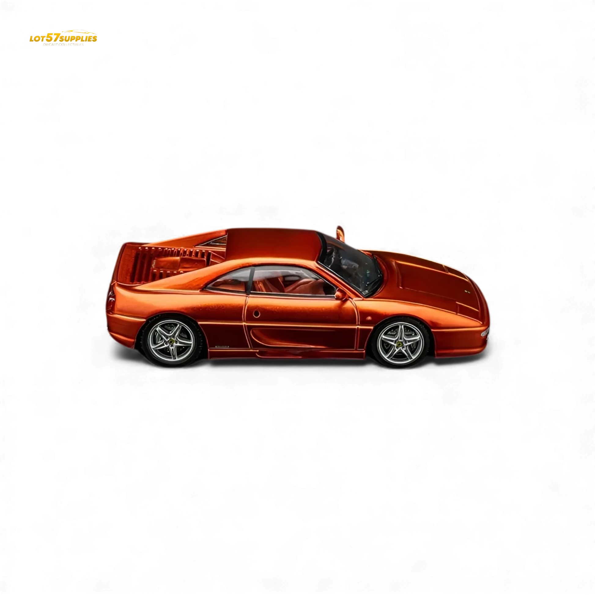 Ferrari F355 Diecast Challenge Metallic Orange Scale 1 To 64 - ToylandEU