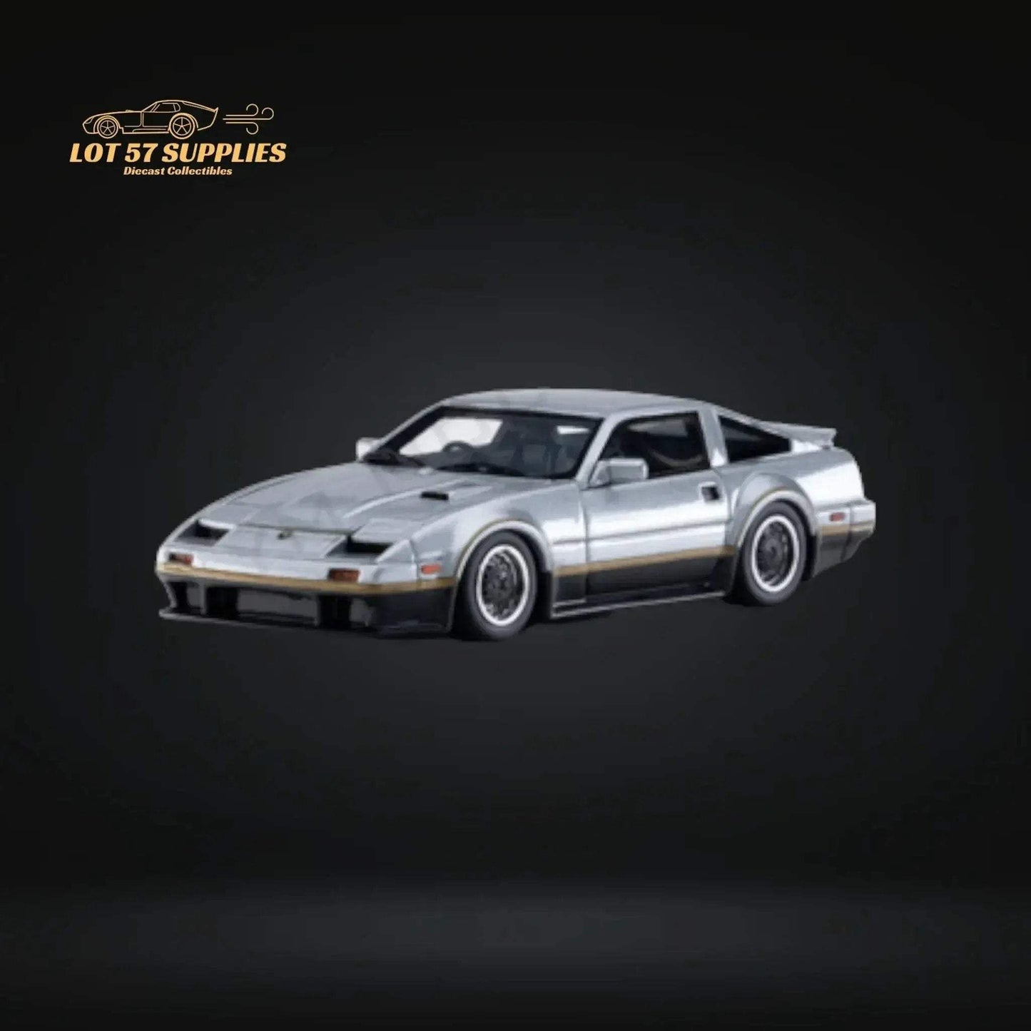 (Pre-Order) YM Model 1984 Nissan Fairlady Z Z31 300SX T-Shaped Roof 1:64 Limited to 399 PCS YM-Z31-SIL - ToylandEU